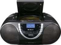 Lenco SCD-6900BK Hordozható Boombox DAB+/FM rádióval és CD/MP3 lejátszóval - Fekete