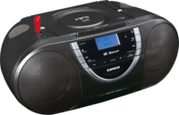 Lenco SCD-6900BK Hordozható Boombox DAB+/FM rádióval és CD/MP3 lejátszóval - Fekete