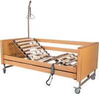 MDH CAREBED PREMIUM Elektromosan állítható rehabilitációs ágy Max180kg - Barna