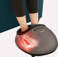 Homedics FMS-350HGY-EU Shiatsu hőterápiás Lábmasszírozó - Fekete