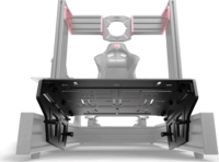 Trak Racer TR-One Univerzális pedálrögzítő rendszer előre fúrt pedállemezzel - Fekete