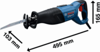 Bosch GSA 12-30 Elektromos orrfűrész 1250W Kofferben