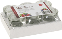 WECK 121664 Mini-Sturzglas befőttes üveg 6 darabos készlet 0,14L