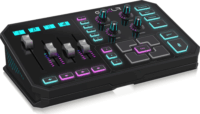 TC Helicon GO XLR 4 Csatornás Broadcast Keverőpult Mixer - Fekete