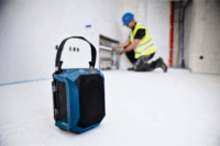 Bosch GPB 18V-1 C Akkus Hordozható Bluetooth Hangszóró 18V - Fekete / Kék (Akku és töltő nélkül)