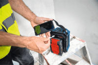 Bosch GPB 18V-1 C Akkus Hordozható Bluetooth Hangszóró 18V - Fekete / Kék (Akku és töltő nélkül)