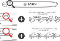 Bosch F016800700 Láncfűrész lánc - 40cm