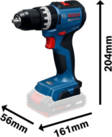 Bosch GSB 18V-52 Akkus ütvefúró-csavarozó 18V + koffer (Akku és töltő nélkül)