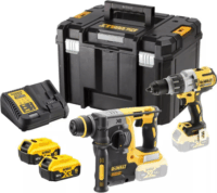 DeWalt DCK229P2T Akkus Ütvefúró-csavarozó + Akkus Fúrókalapács + 2x 18V Akku + koffer