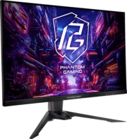 ASRock 32" PG32QFT 16:9 QHD IPS LED Gamer Monitor - Fekete