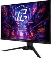 ASRock 32" PG32QFT 16:9 QHD IPS LED Gamer Monitor - Fekete