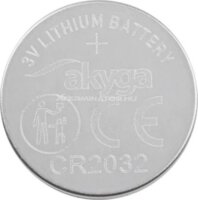 Akyga AKY2100 CR2032 Lítium Gombelem 3.0V (4db / csomag)