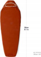 Sea To Summit Reactor Fleeceweight Hálózsák bélés 206 x 80 cm - Piros