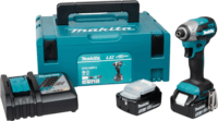 Makita DTD158RTJ Akkus Ütvecsavarozó + 2x18V Akku + Koffer