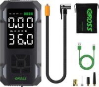 CAROSS Q15 Hordozható légkompresszor + Powerbank - Fekete