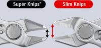 Knipex Slim Knips INOX precíziós vágófogó - Kék / Piros