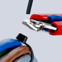 Knipex Slim Knips INOX precíziós vágófogó - Kék / Piros