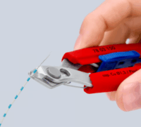 Knipex Slim Knips INOX precíziós vágófogó - Kék / Piros