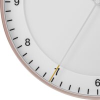 Braun BC 17 PW Analóg Falióra Ø 30cm - Fehér / Rózsaszín