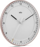 Braun BC 17 PW Analóg Falióra Ø 30cm - Fehér / Rózsaszín