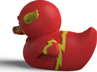 Numskull Tubbz DC Comics - The Flash (First Ed.) gyűjthető gumikacsa figura 9cm