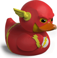 Numskull Tubbz DC Comics - The Flash (First Ed.) gyűjthető gumikacsa figura 9cm