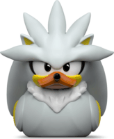 Numskull Tubbz Sonic - Silver the Hedgehog (First Ed.) Gyűjthető gumikacsa figura 9cm