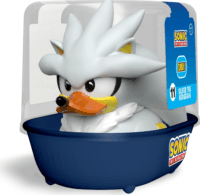 Numskull Tubbz Sonic - Silver the Hedgehog (First Ed.) Gyűjthető gumikacsa figura 9cm