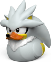 Numskull Tubbz Sonic - Silver the Hedgehog (First Ed.) Gyűjthető gumikacsa figura 9cm