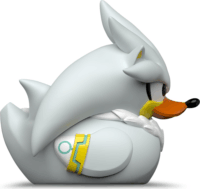 Numskull Tubbz Sonic - Silver the Hedgehog (First Ed.) Gyűjthető gumikacsa figura 9cm