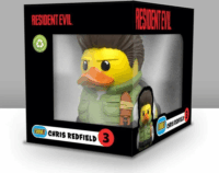 Numskull Tubbz Boxed Resident Evil - Chris Redfield Gyűjthető gumikacsa figura 9cm