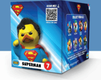 Numskull Tubbz Boxed DC Comics - Superman Gyűjthető gumikacsa figura 9cm