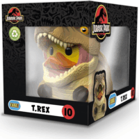 Numskull Tubbz Boxed Jurassic Park - T-Rex Gyűjthető gumikacsa figura 9cm