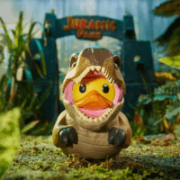 Numskull Tubbz Boxed Jurassic Park - T-Rex Gyűjthető gumikacsa figura 9cm