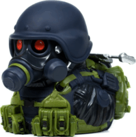 Numskull Tubbz Boxed Resident Evil - HUNK Gyűjthető gumikacsa figura 9cm