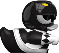 Numskull Tubbz Power Rangers - Black Ranger (Limited Ed.) Gyűjthető gumikacsa figura 9cm
