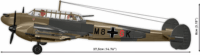 Cobi Bf 110C Vadészrepülőgép 578 darabos építőjáték