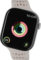 Decoded Ares O Apple Watch Szilikon Okosóra Szíj 38/40/41/42mm - Fehér