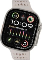 Decoded Ares O Apple Watch Szilikon Okosóra Szíj 44/45/46/49mm - Fehér