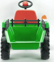 Injusa Elektromos utánfutós traktor - Zöld