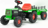 Injusa Elektromos utánfutós traktor - Zöld