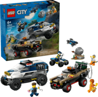 LEGO 60449 City - Autós üldözés rendőr terepjáróval