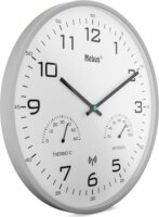 Mebus 52842 Rádióvezérelt fali óra Ø 30cm - Fehér / Szürke