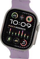 Decoded Ares Splice Apple Watch Szilikon Okosóra Szíj 44/45/46/49mm - Lila