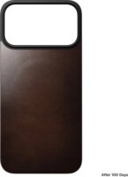 Nomad Magnetic Leather Back MagSafe Apple iPhone 17 Pro Max Bőr Tok - Barna