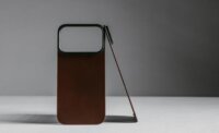 Nomad Magnetic Leather Back MagSafe Apple iPhone 17 Pro Max Bőr Tok - Barna