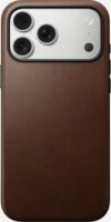 Nomad Modern Magsafe Apple iPhone 17 Pro Max Bőr Telefon Tok - Barna