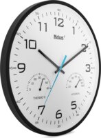 Mebus 16180 Quarz Quarz Falióra Ø 30cm - Fekete