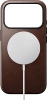 Nomad Modern MagSafe Apple iPhone 17 Pro Bőr Telefon Tok - Barna