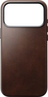 Nomad Traditional Apple iPhone 17 Pro Max Bőr Telefon Tok - Barna